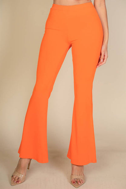 CAPELLA APPAREL - High Waisted Flare Pants