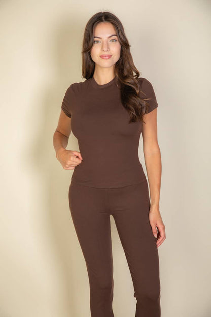 CAPELLA APPAREL - Short Sleeve Round Neck T Shirt