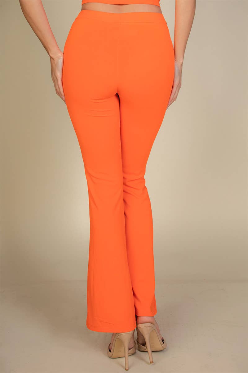 CAPELLA APPAREL - High Waisted Flare Pants