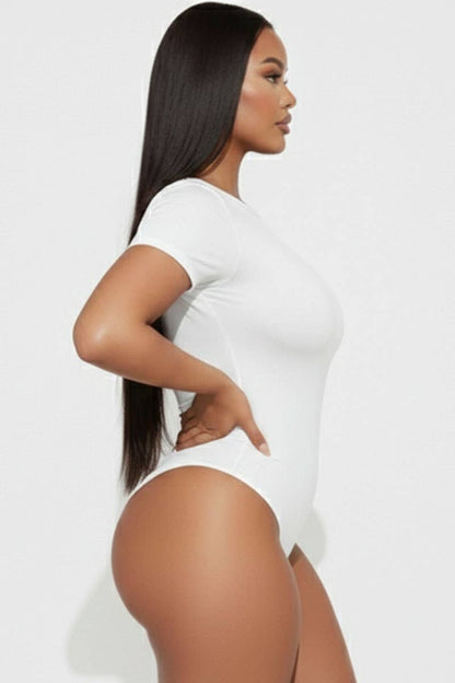 CAPELLA APPAREL - Basic Short Sleeve Crew Neck Bodysuit