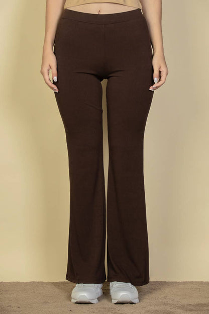 CAPELLA APPAREL - High Waisted Flare Pants