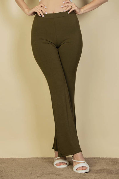 CAPELLA APPAREL - High Waisted Flare Pants