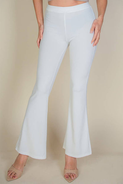 CAPELLA APPAREL - High Waisted Flare Pants