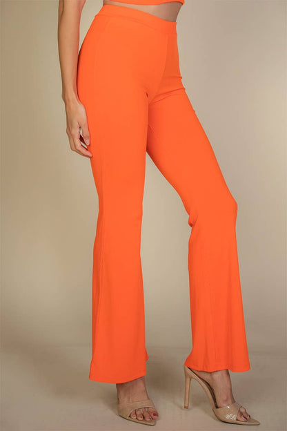 CAPELLA APPAREL - High Waisted Flare Pants